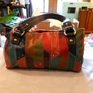 Fossil Leather Shoulder Bag Purse